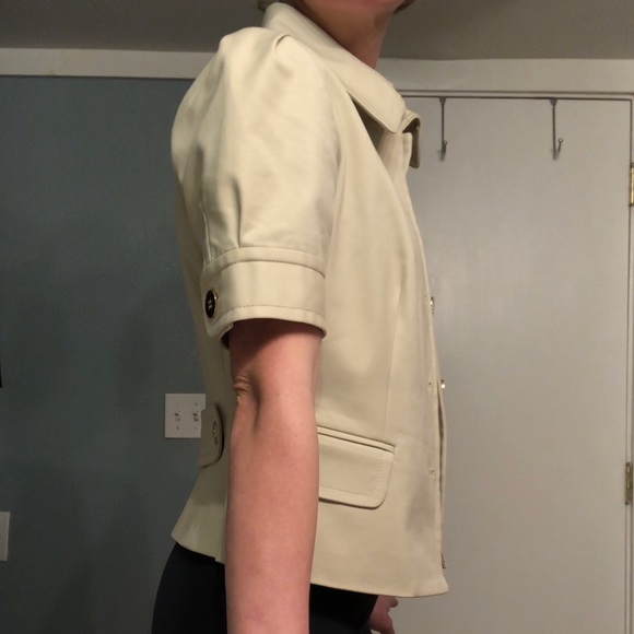 Etcetera 5-button Beige Short-Sleeve Blazer. NWOT - Picture 3 of 8